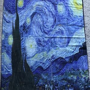 Van Gogh Starry Night Artist Scarf/Shawl